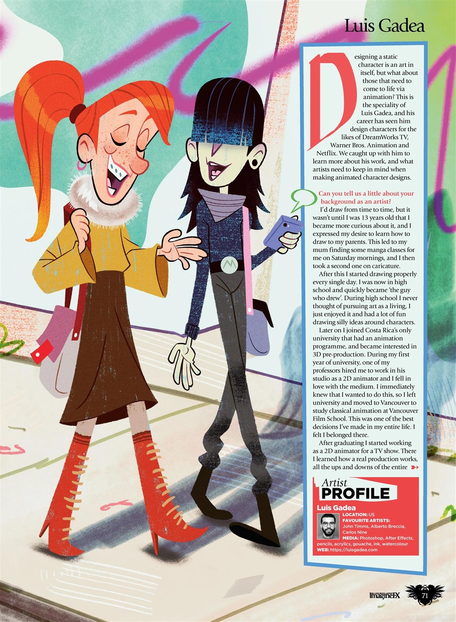 ImagineFX Preview Pages