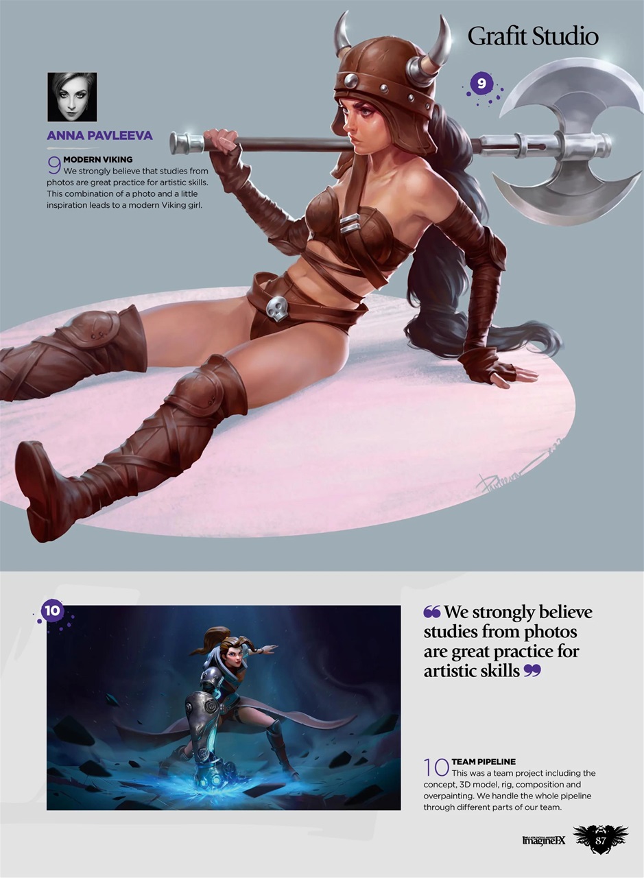 ImagineFX Preview Pages