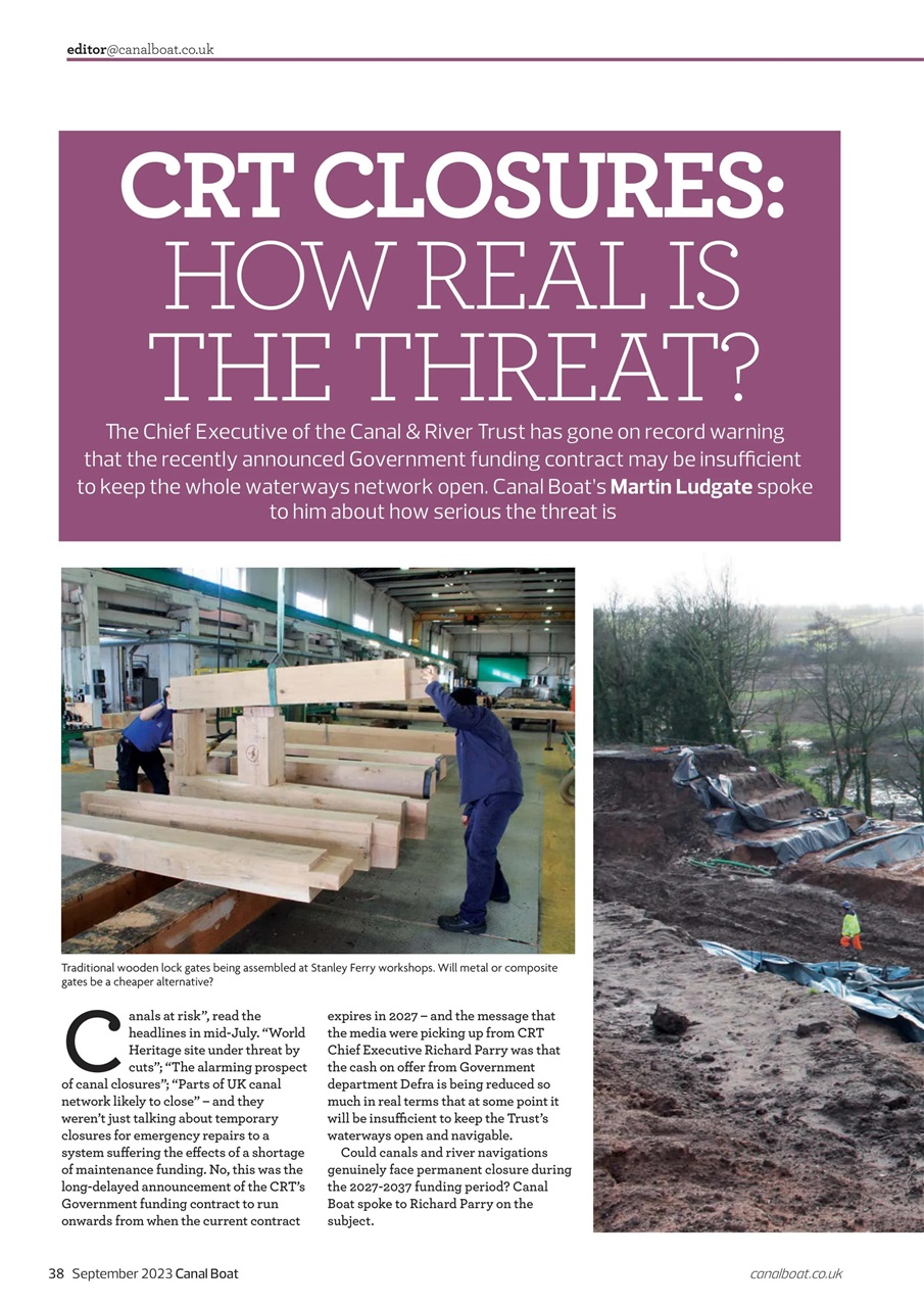 Canal Boat Preview Pages