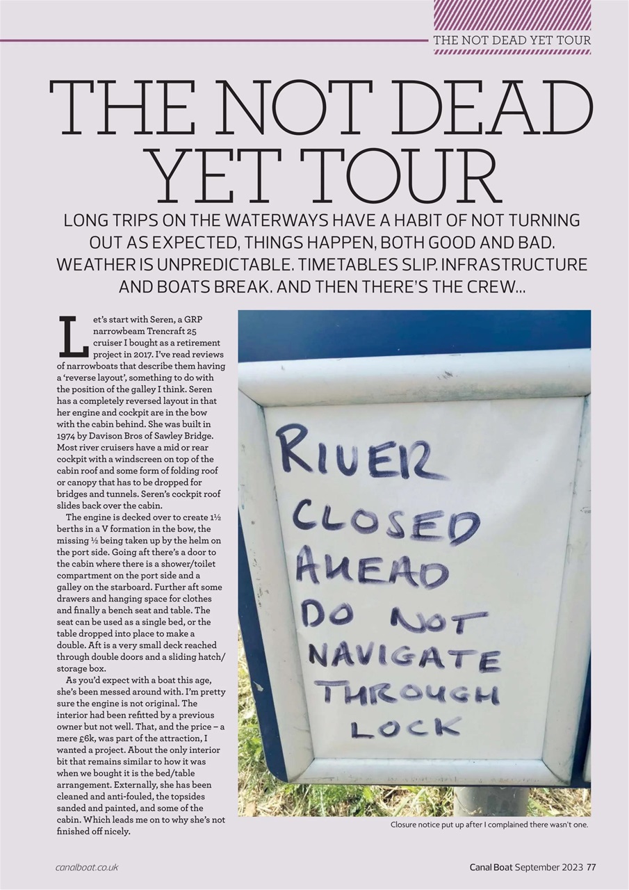 Canal Boat Preview Pages