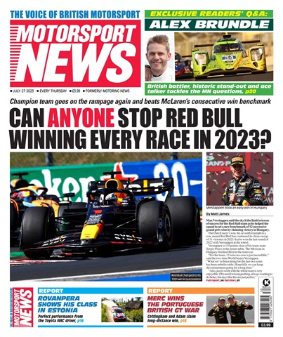 Motorsport News issue 27 Jul 23
