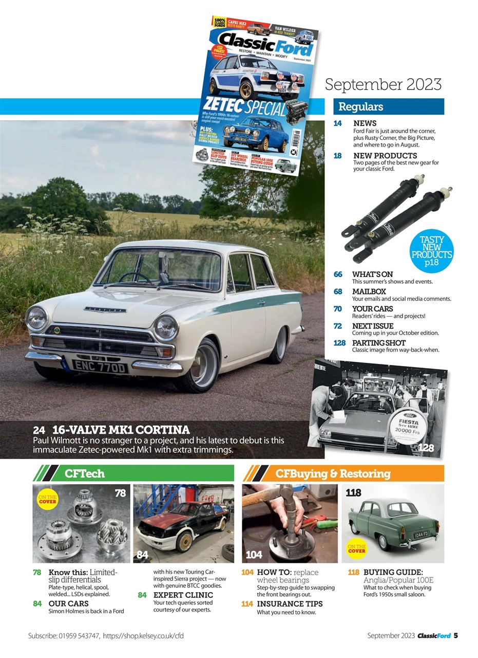 Classic Ford Preview Pages