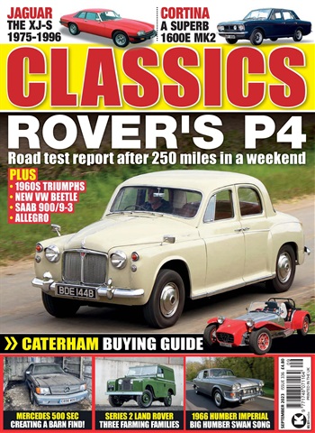 Classics World issue Sep-23