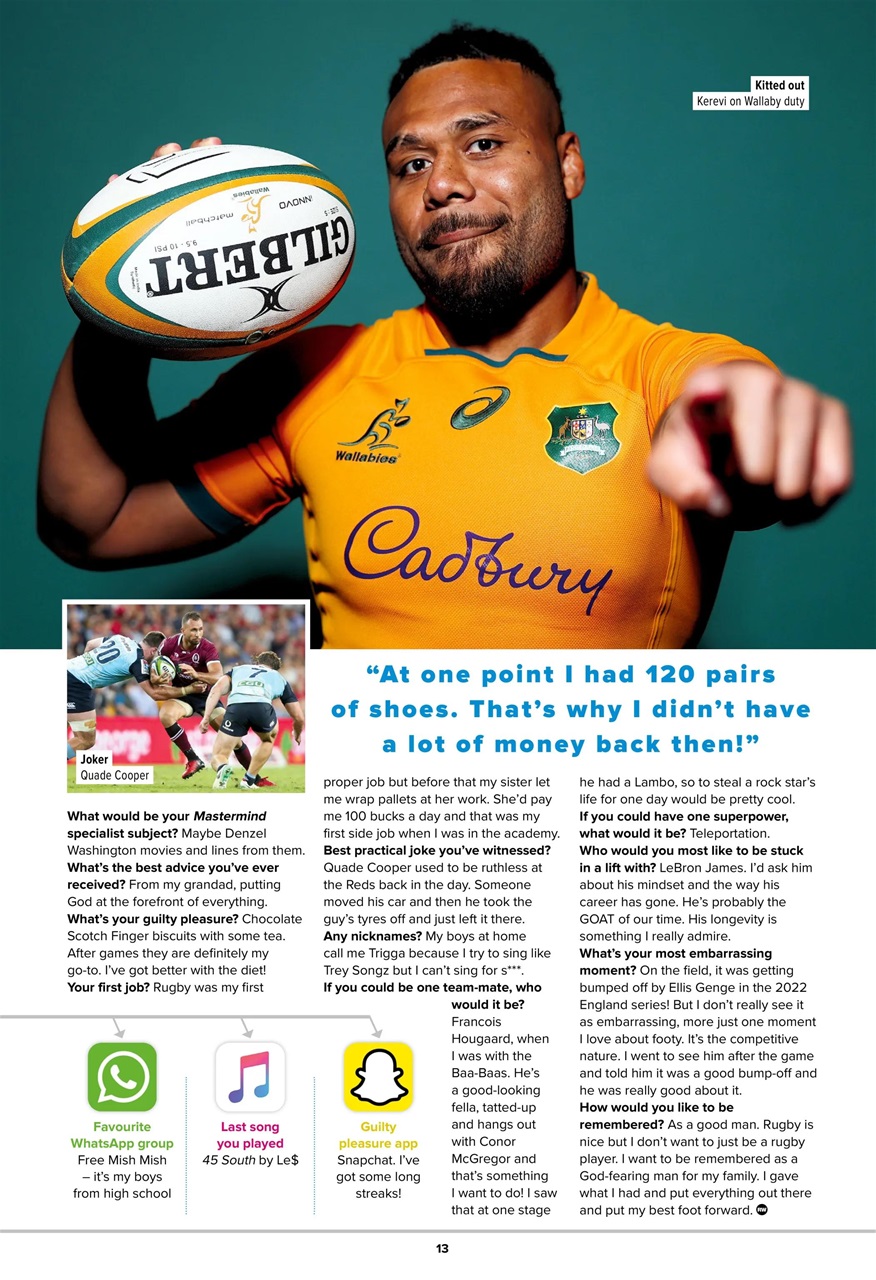 Rugby World Preview Pages