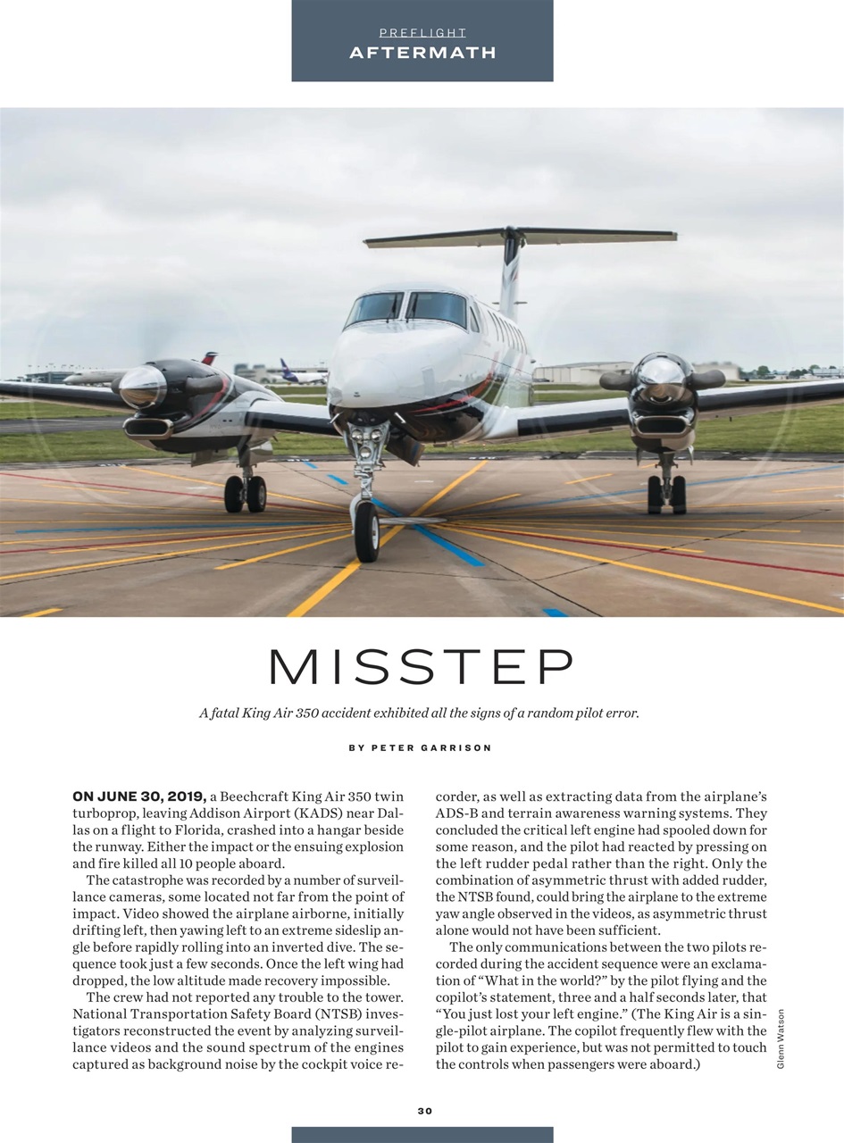 FLYING Magazine Preview Pages