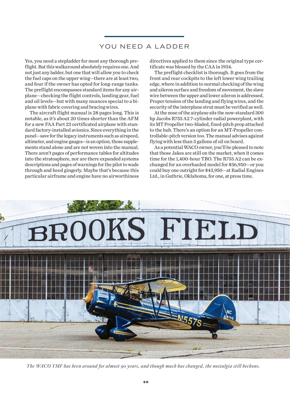 FLYING Magazine Preview Pages