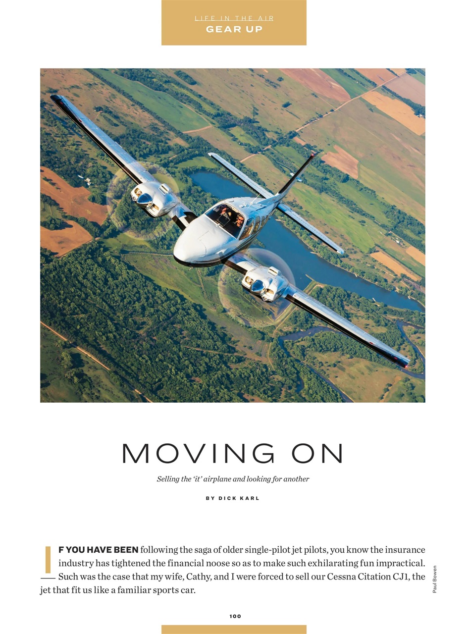 FLYING Magazine Preview Pages