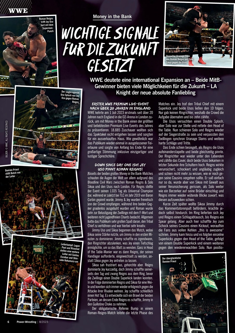 Power-Wrestling Preview Pages