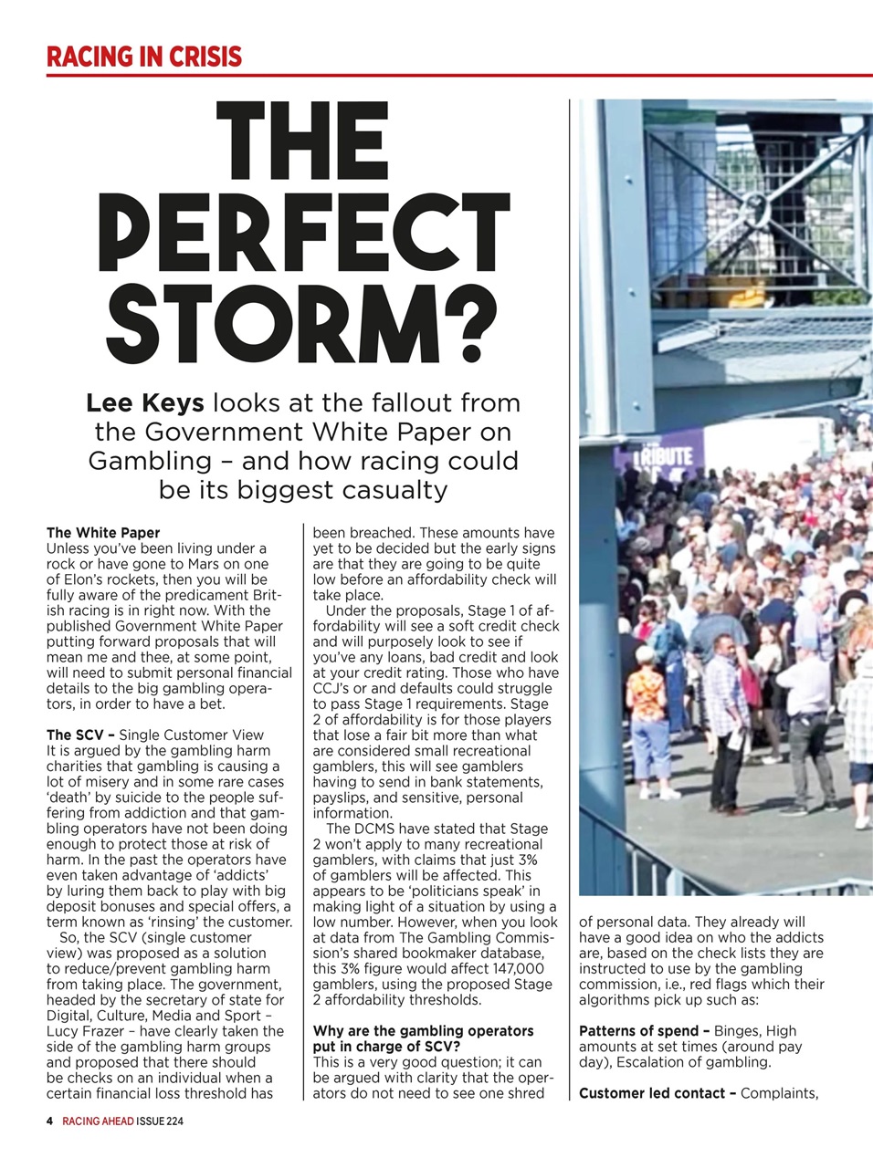 Racing Ahead Preview Pages