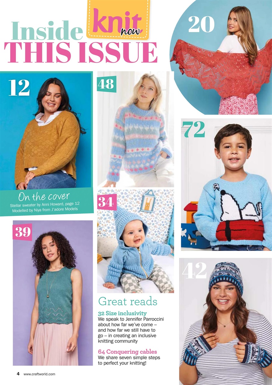 Knit Now Preview Pages