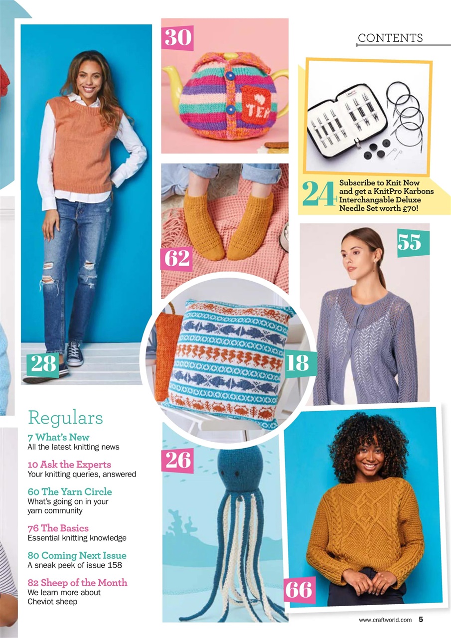 Knit Now Preview Pages