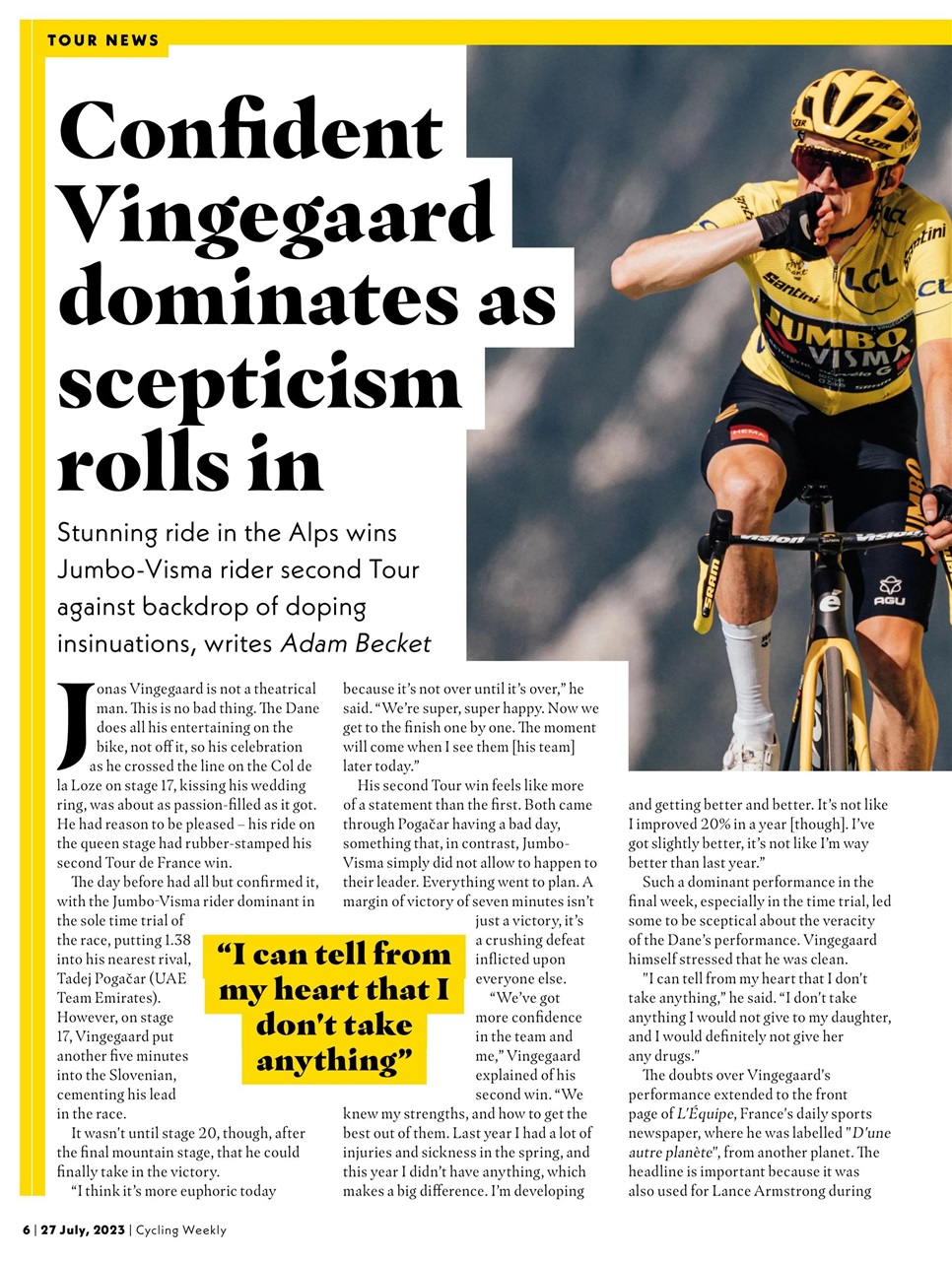 Cycling Weekly Preview Pages