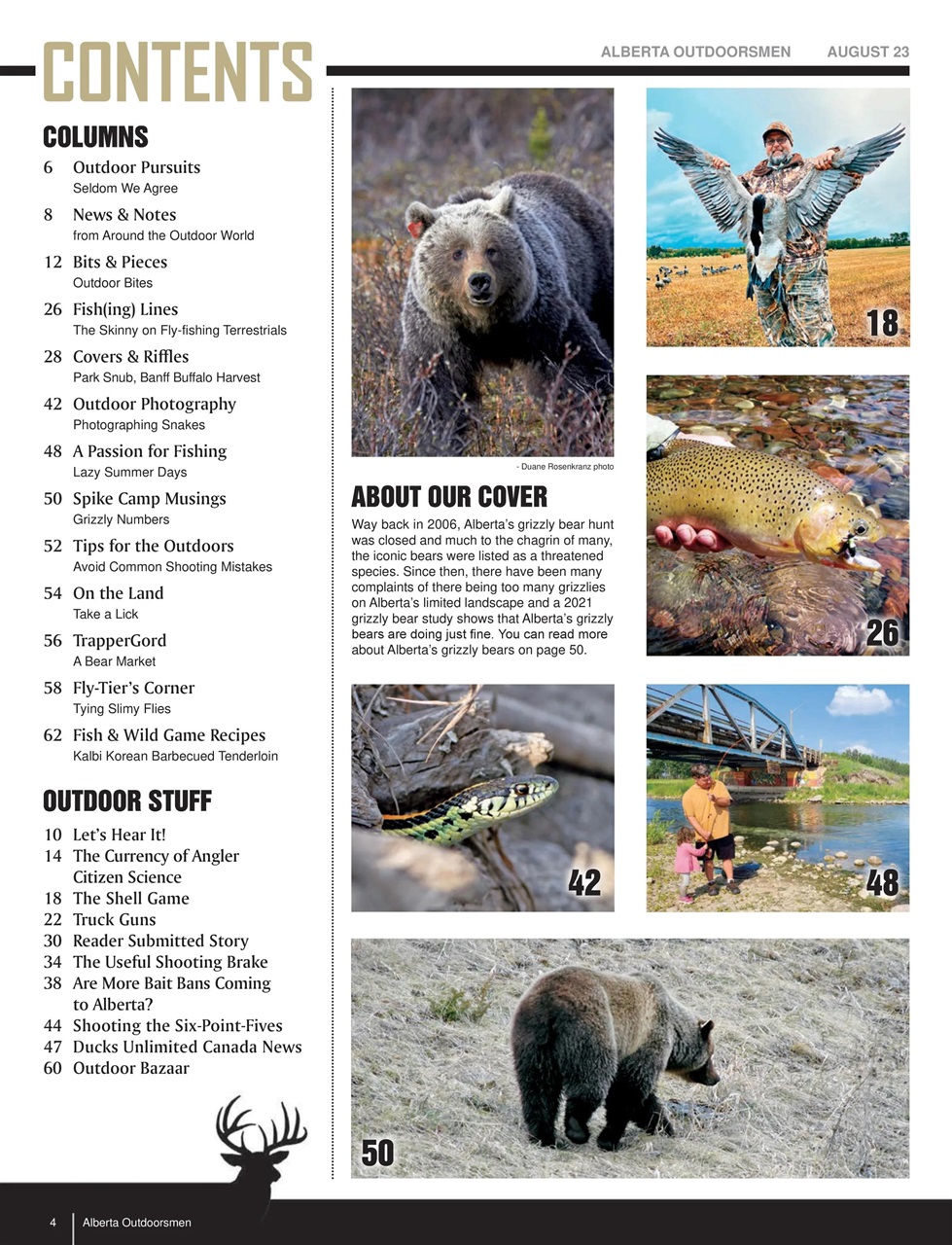 Alberta Outdoors Preview Pages