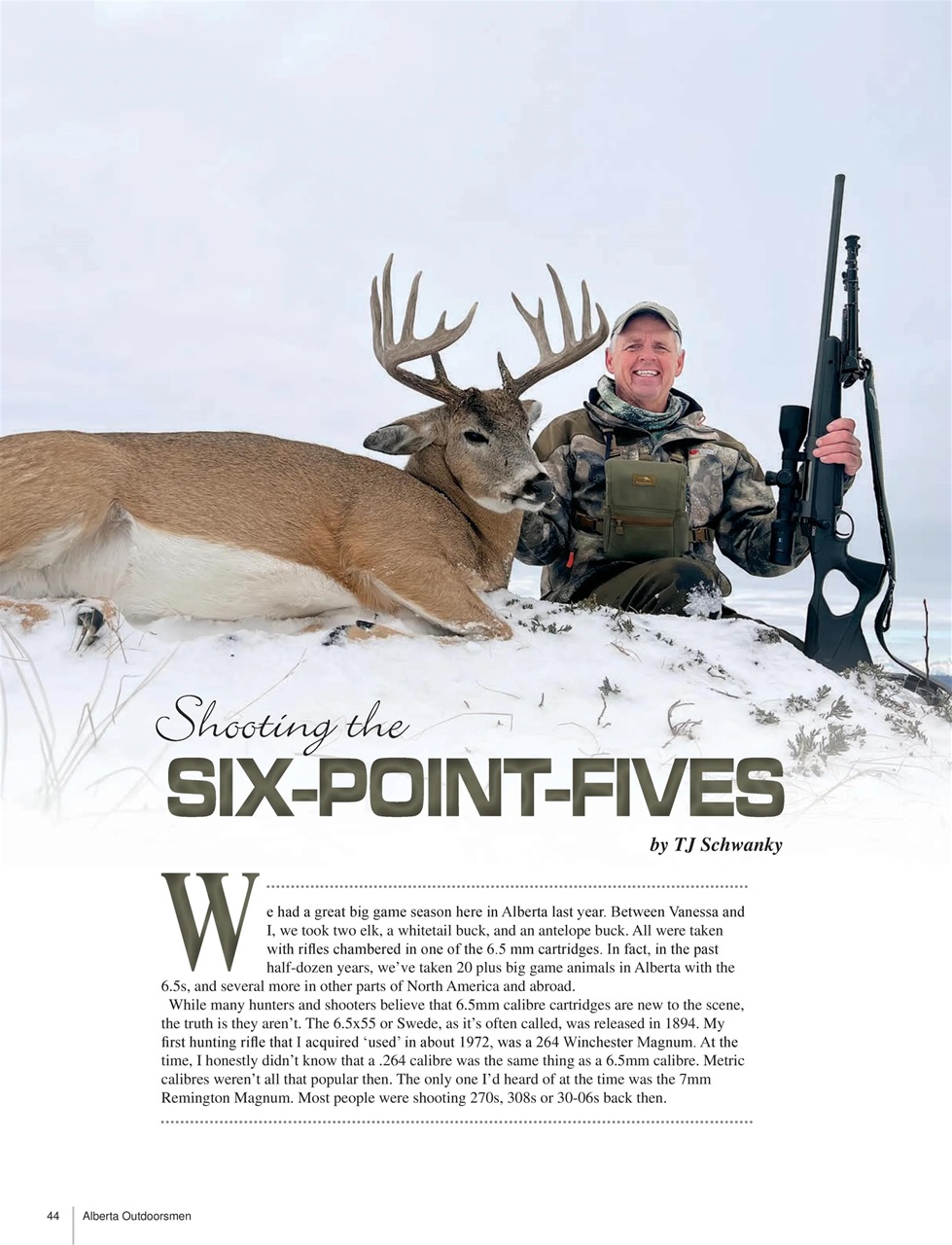 Alberta Outdoors Preview Pages
