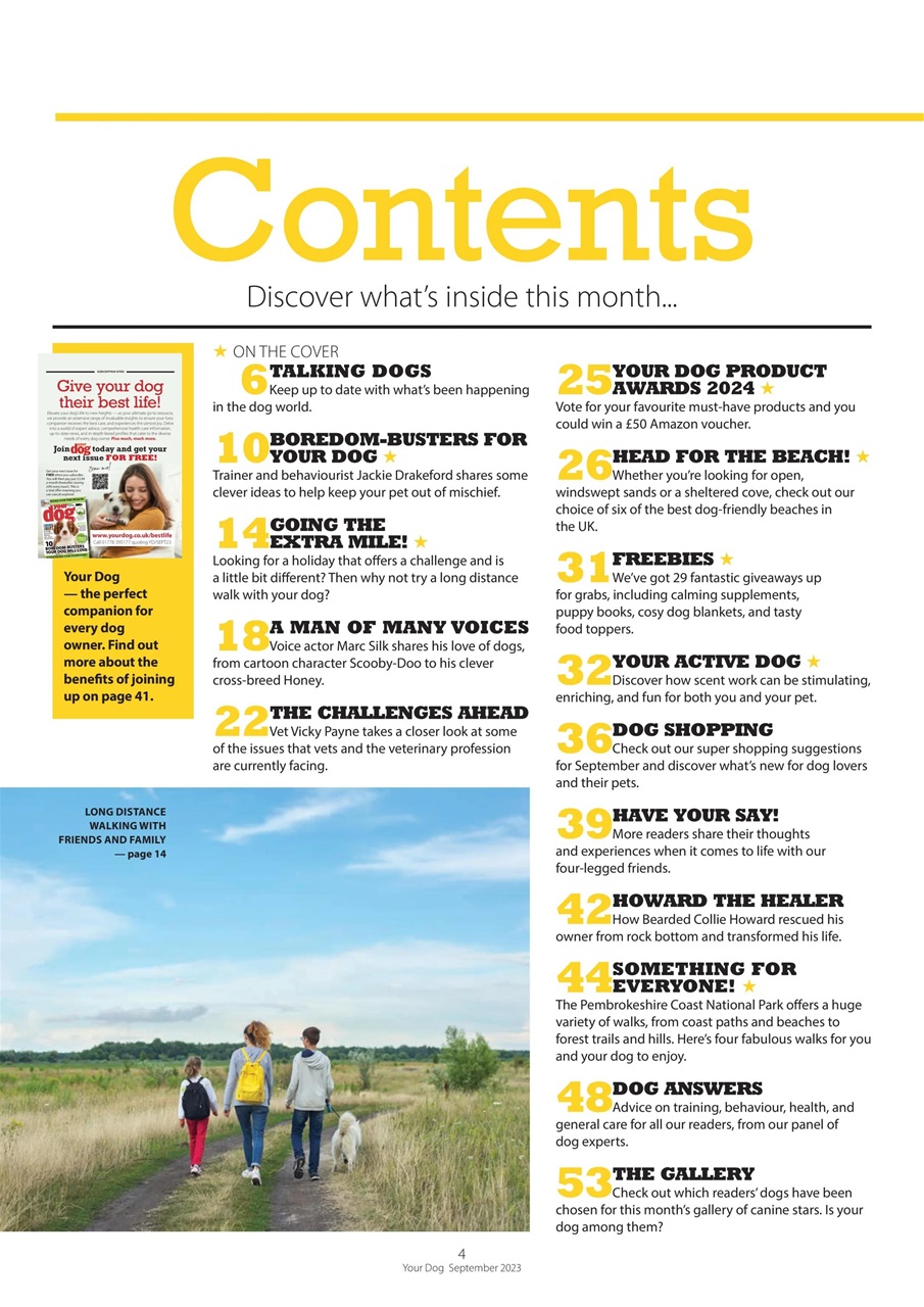 Your Dog Preview Pages