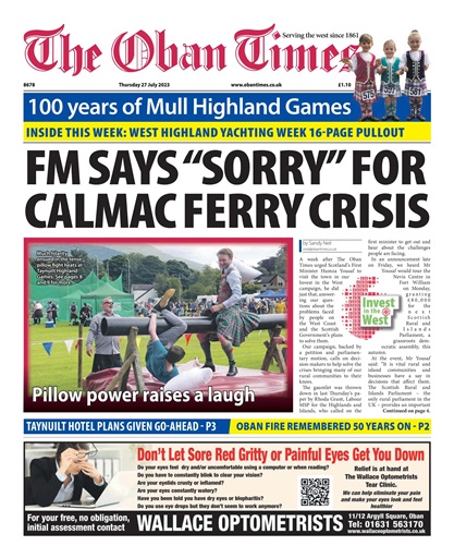 The Oban Times & Lochaber Times issue 