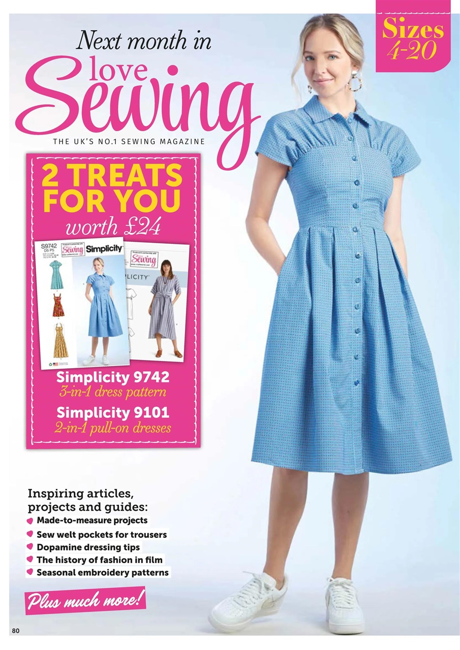 Love Sewing Preview Pages