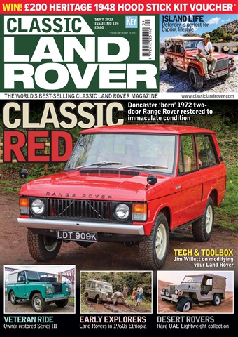 Classic Land Rover Magazine issue September 2023
