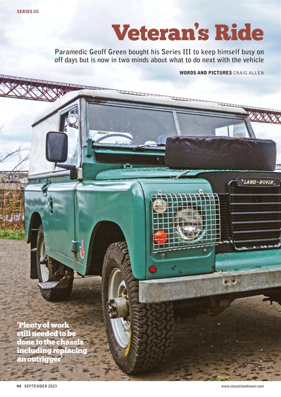 Classic Land Rover Magazine Preview Pages