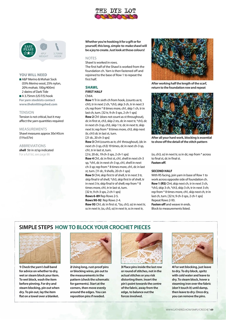 Simply Crochet Preview Pages
