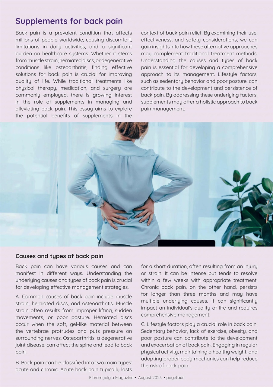 Fibromyalgia Magazine Preview Pages