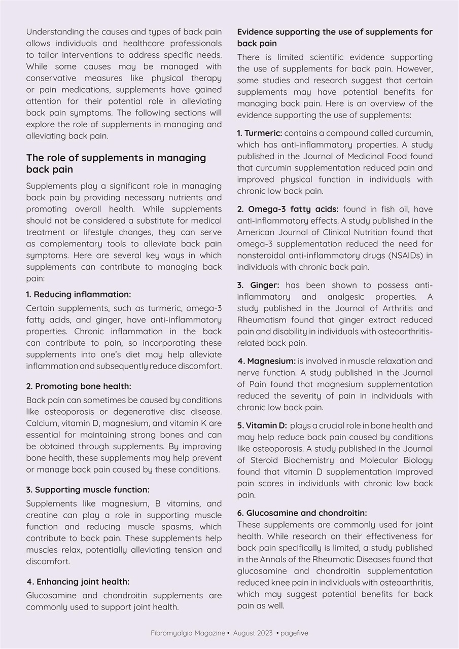 Fibromyalgia Magazine Preview Pages