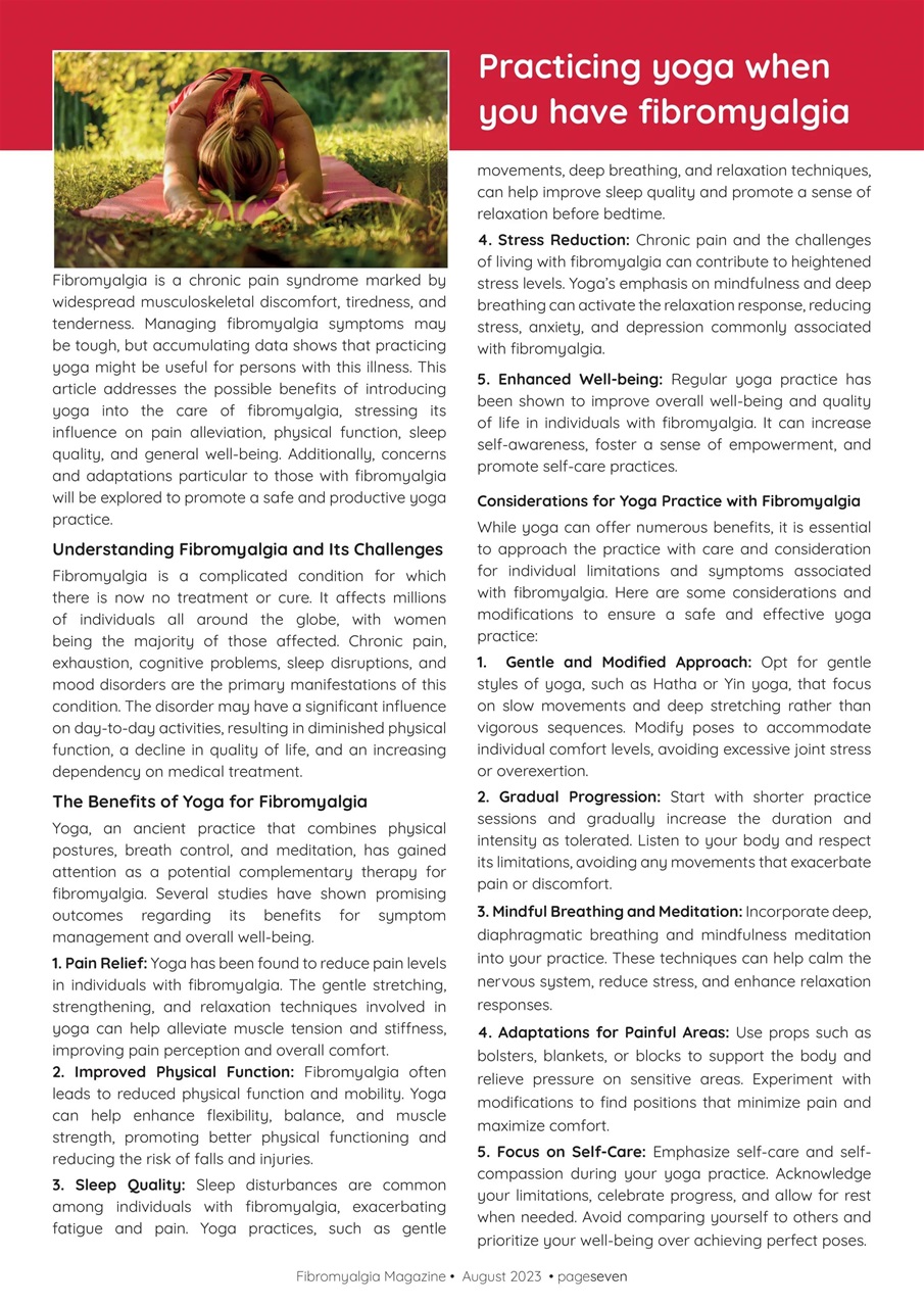 Fibromyalgia Magazine Preview Pages