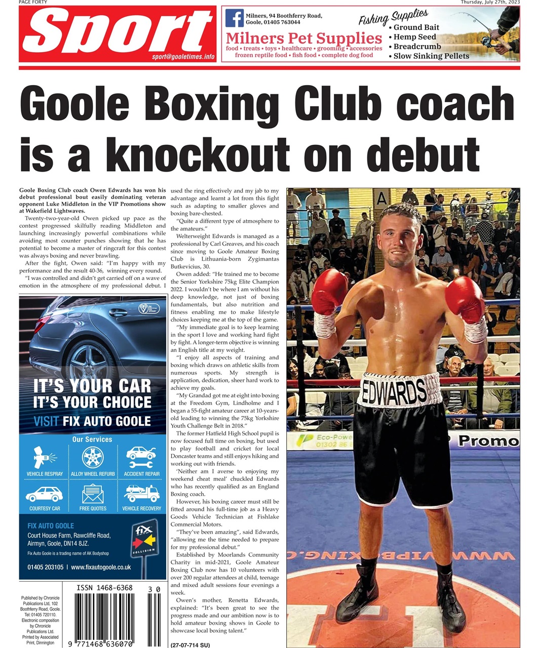 Goole Times Preview Pages