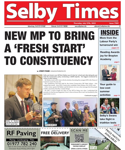 Selby Times issue 