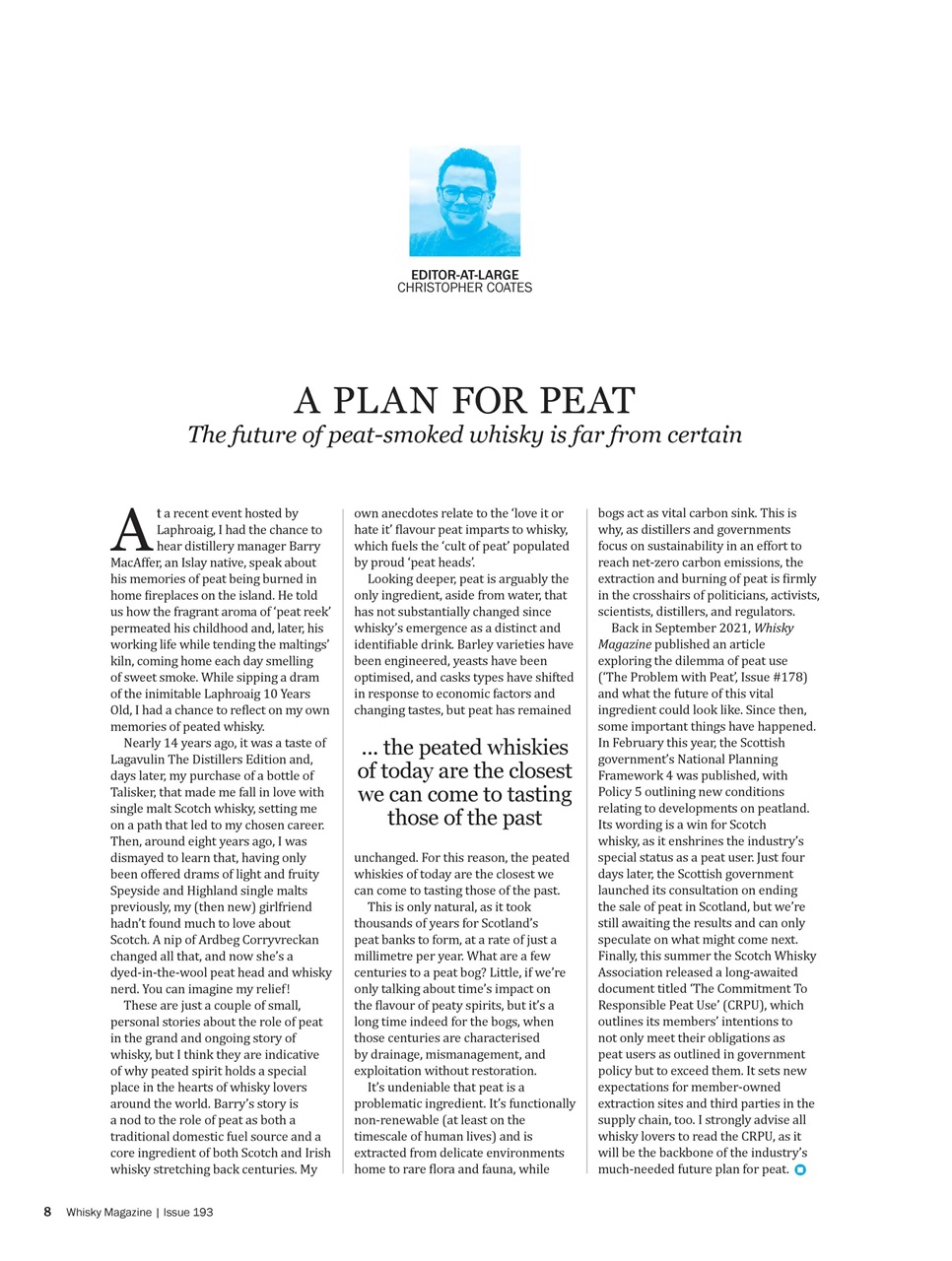 Whisky Magazine Preview Pages