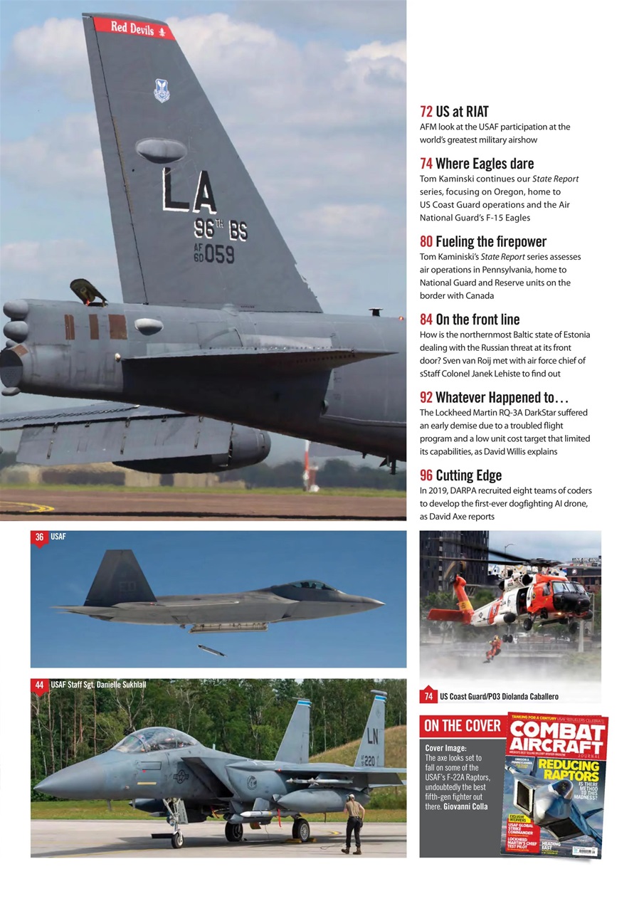 Combat Aircraft Journal Preview Pages