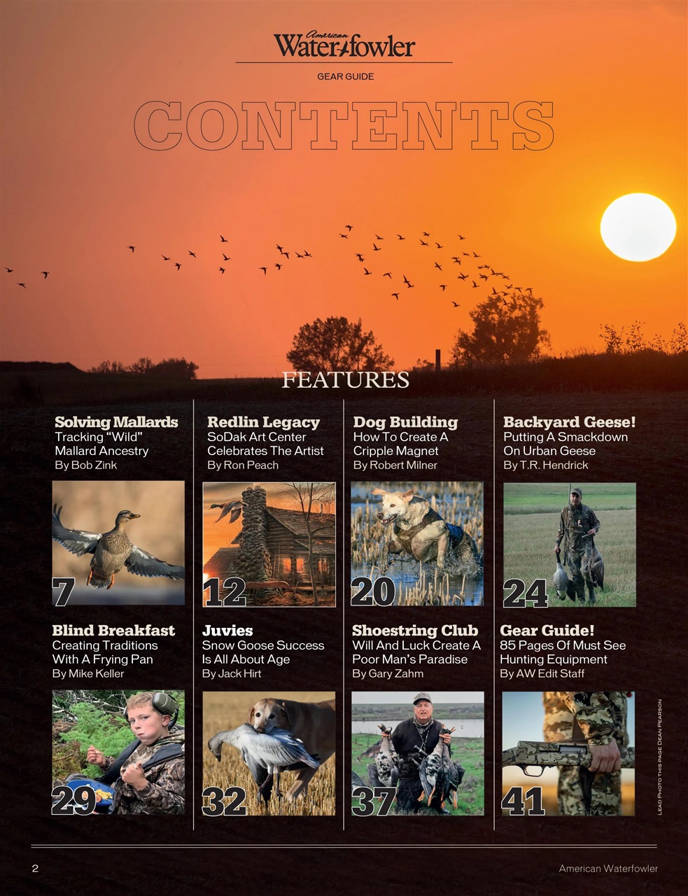 American Waterfowler Preview Pages