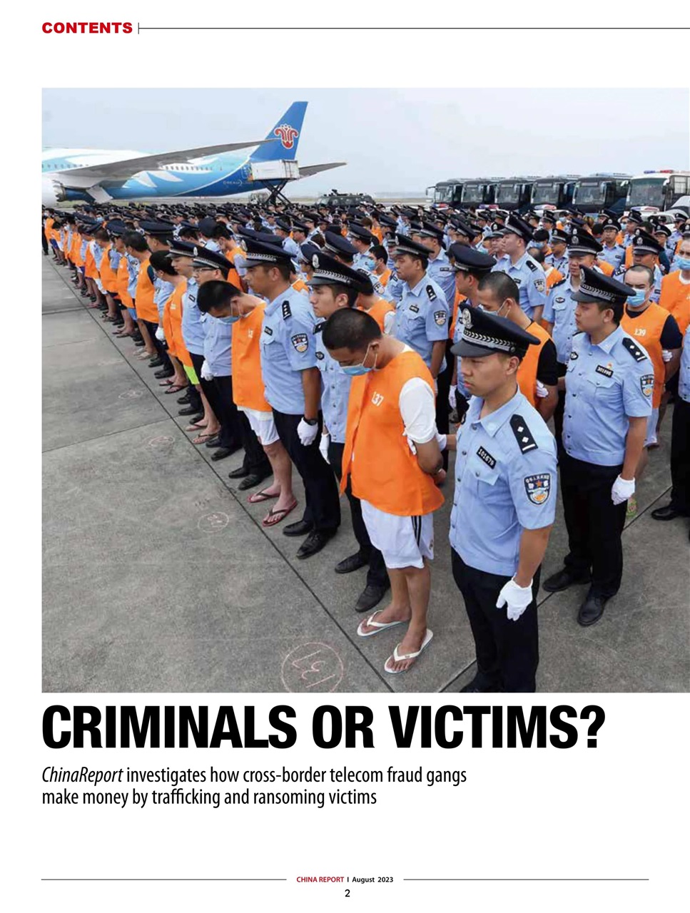 China Report Preview Pages