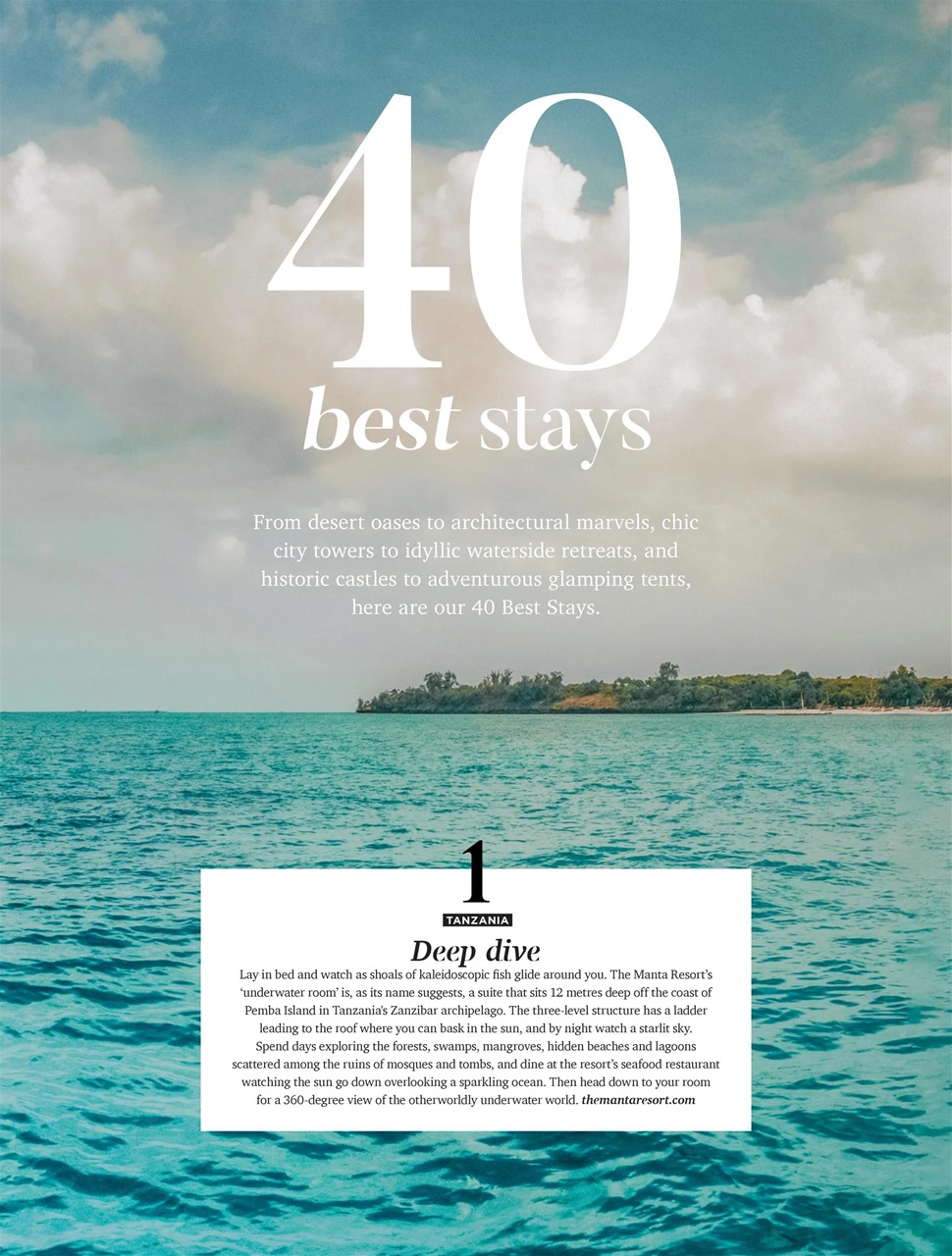 Vacations & Travel Preview Pages