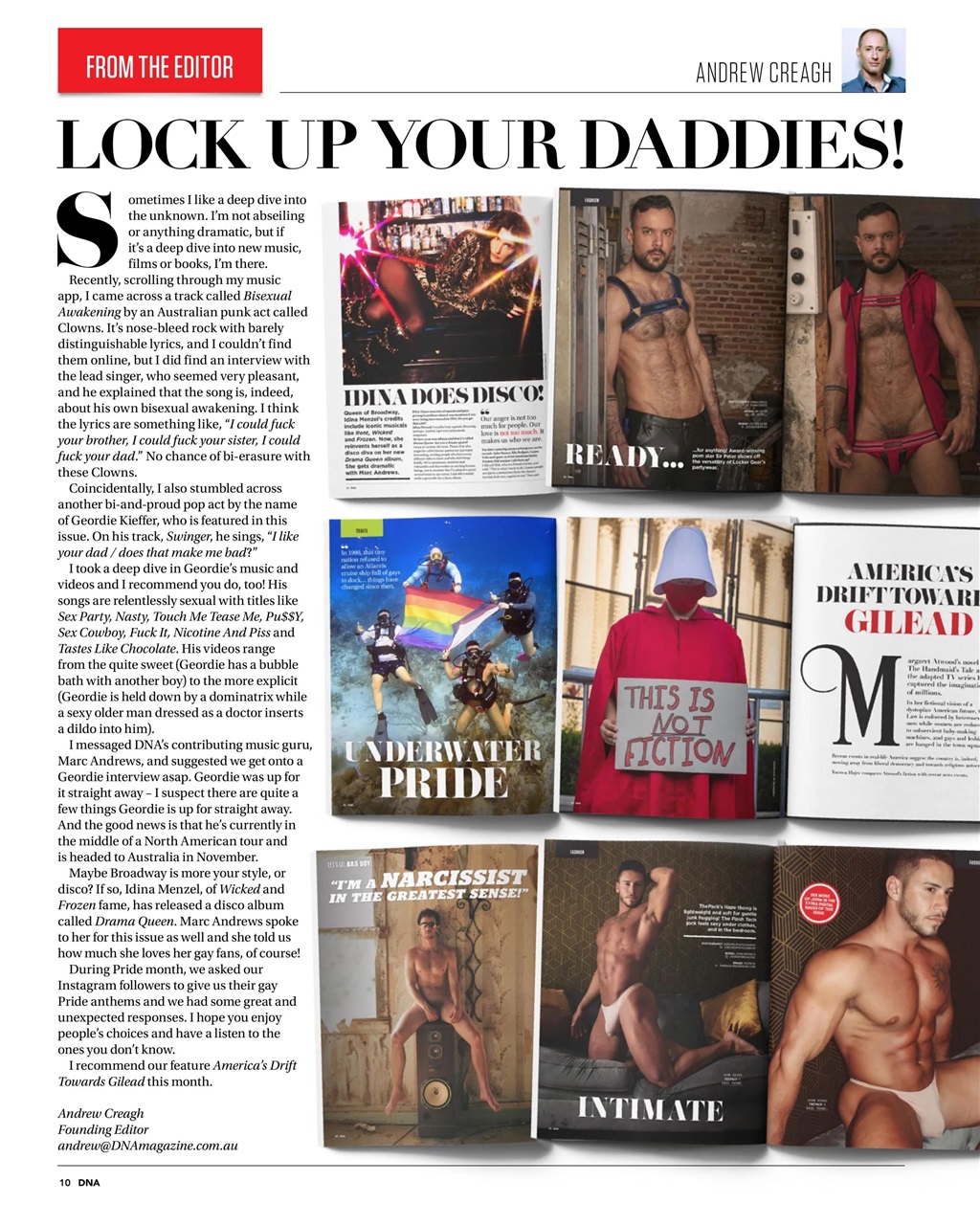 DNA Magazine Preview Pages