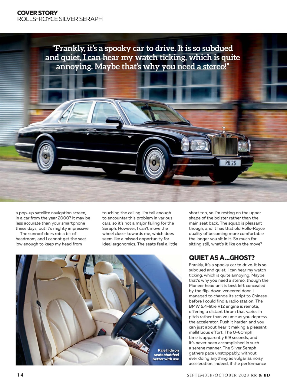 Rolls-Royce & Bentley Driver Preview Pages