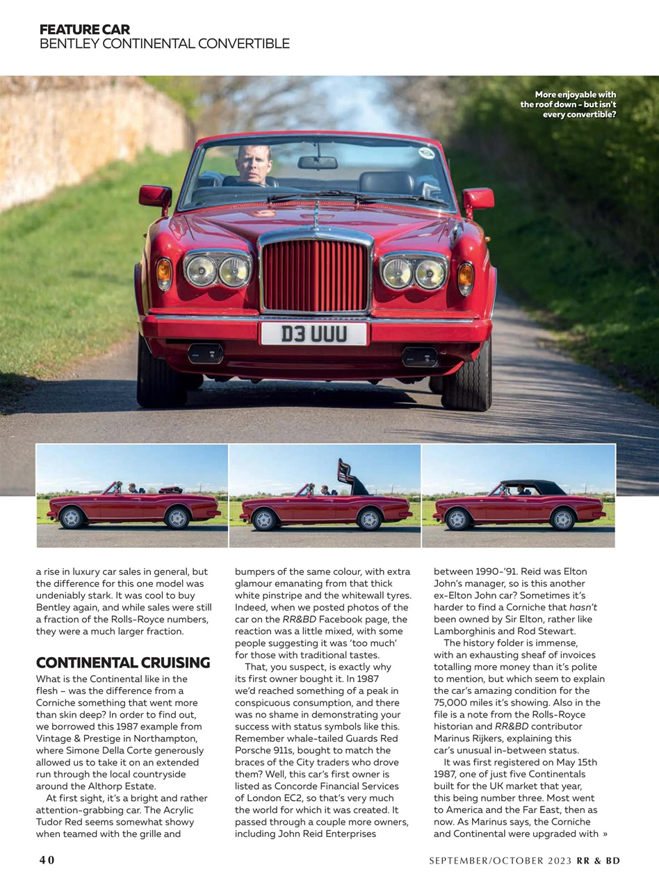 Rolls-Royce & Bentley Driver Preview Pages