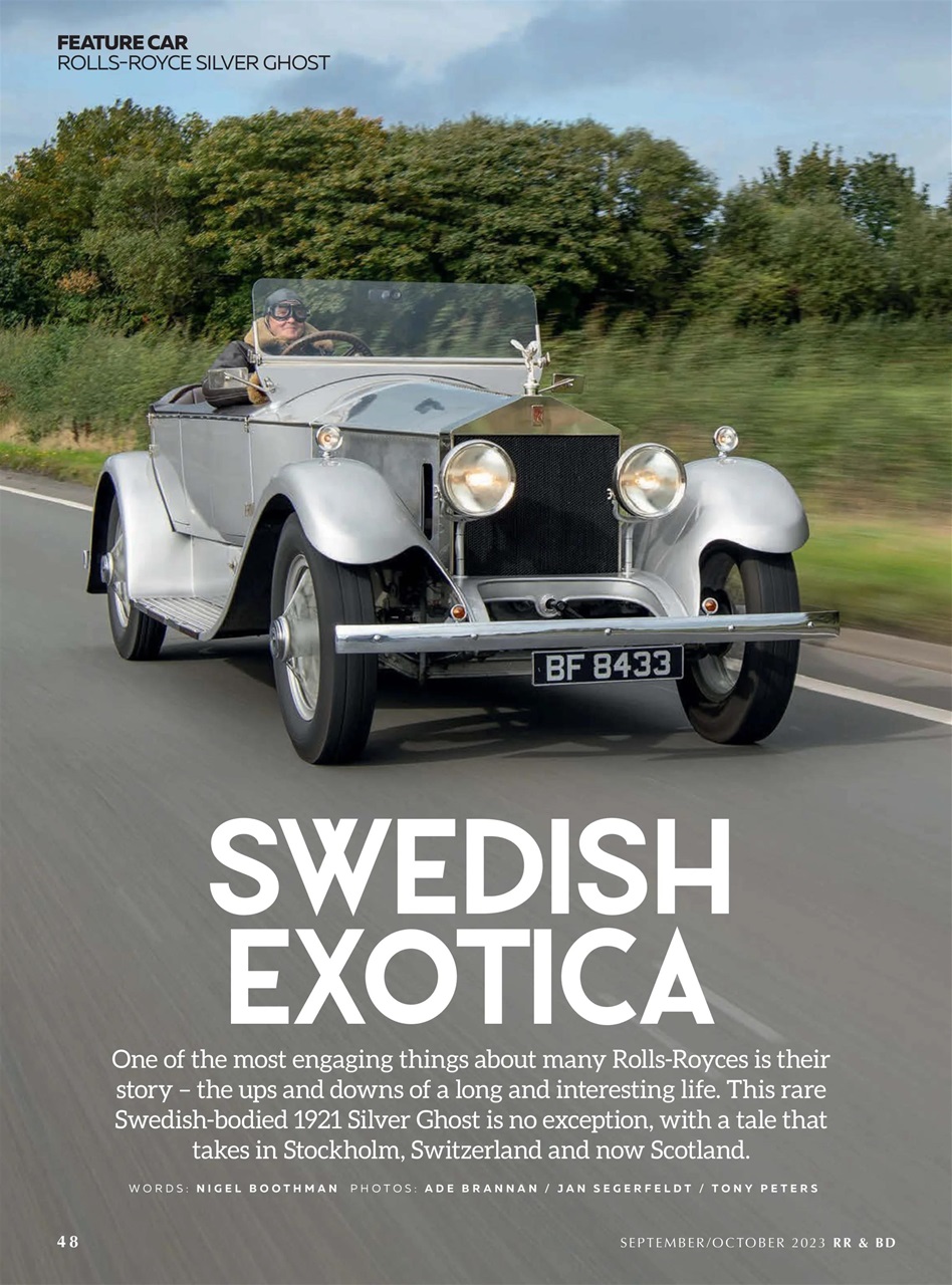 Rolls-Royce & Bentley Driver Preview Pages