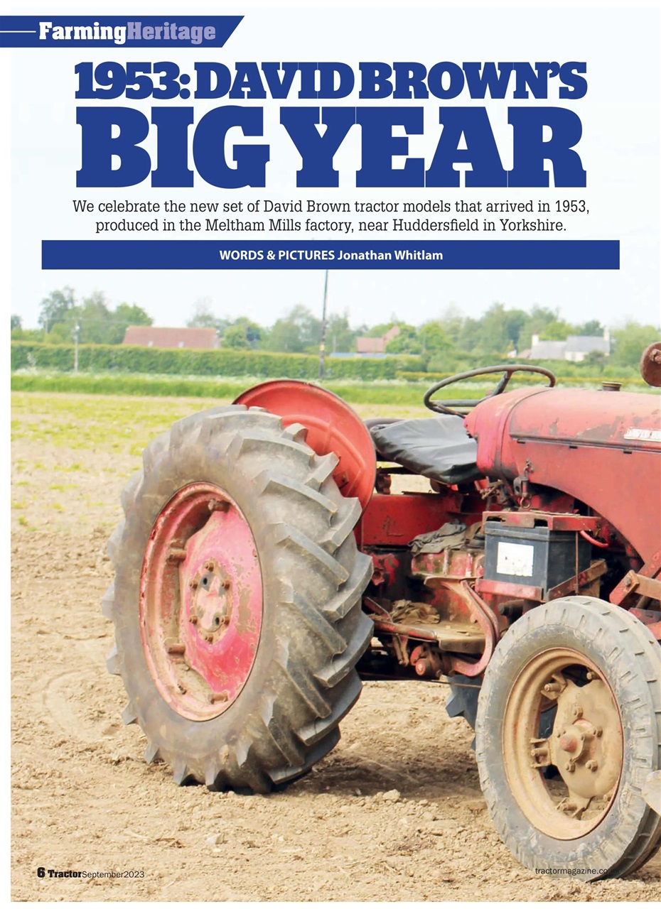 Tractor & Farming Heritage Magazine Preview Pages