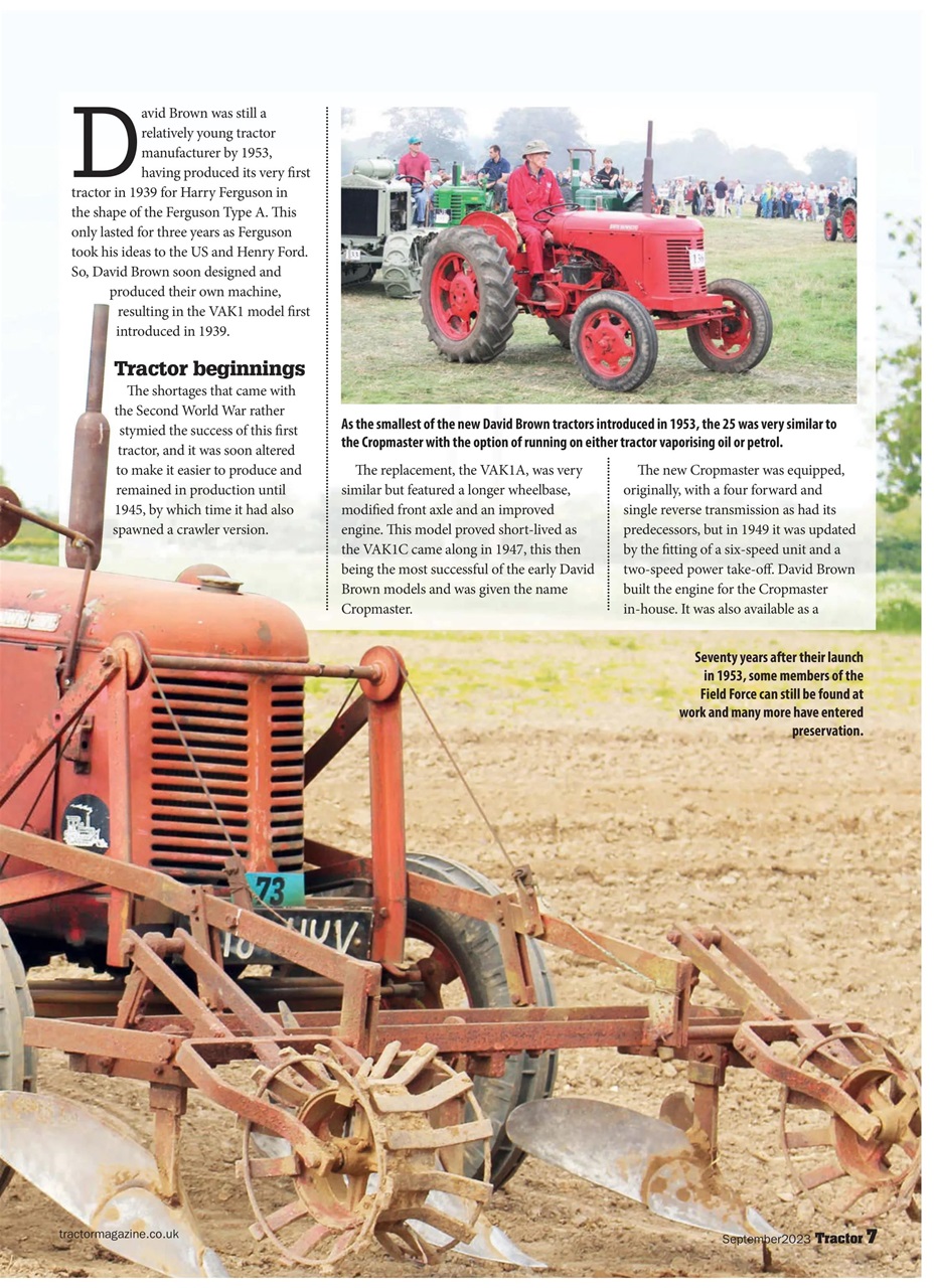 Tractor & Farming Heritage Magazine Preview Pages