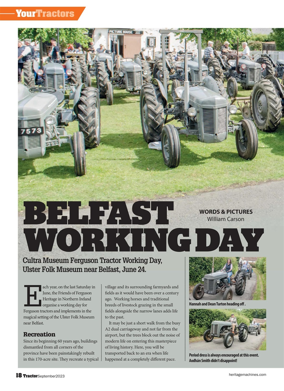Tractor & Farming Heritage Magazine Preview Pages