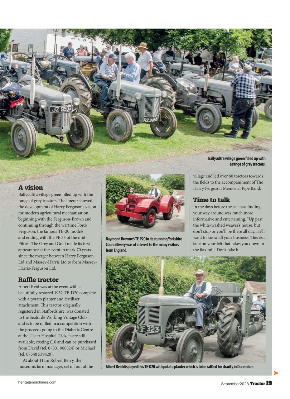 Tractor & Farming Heritage Magazine Preview Pages