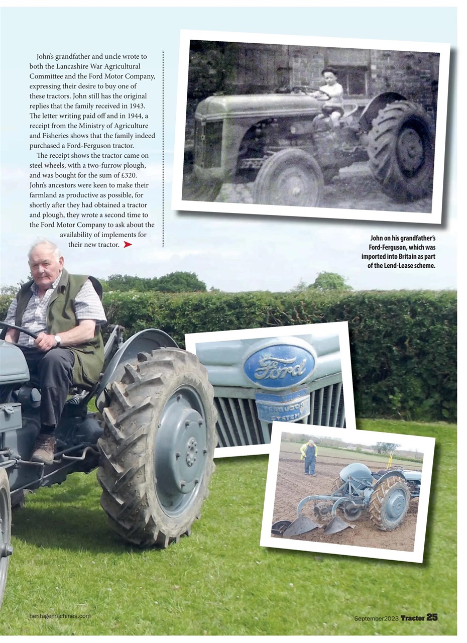 Tractor & Farming Heritage Magazine Preview Pages