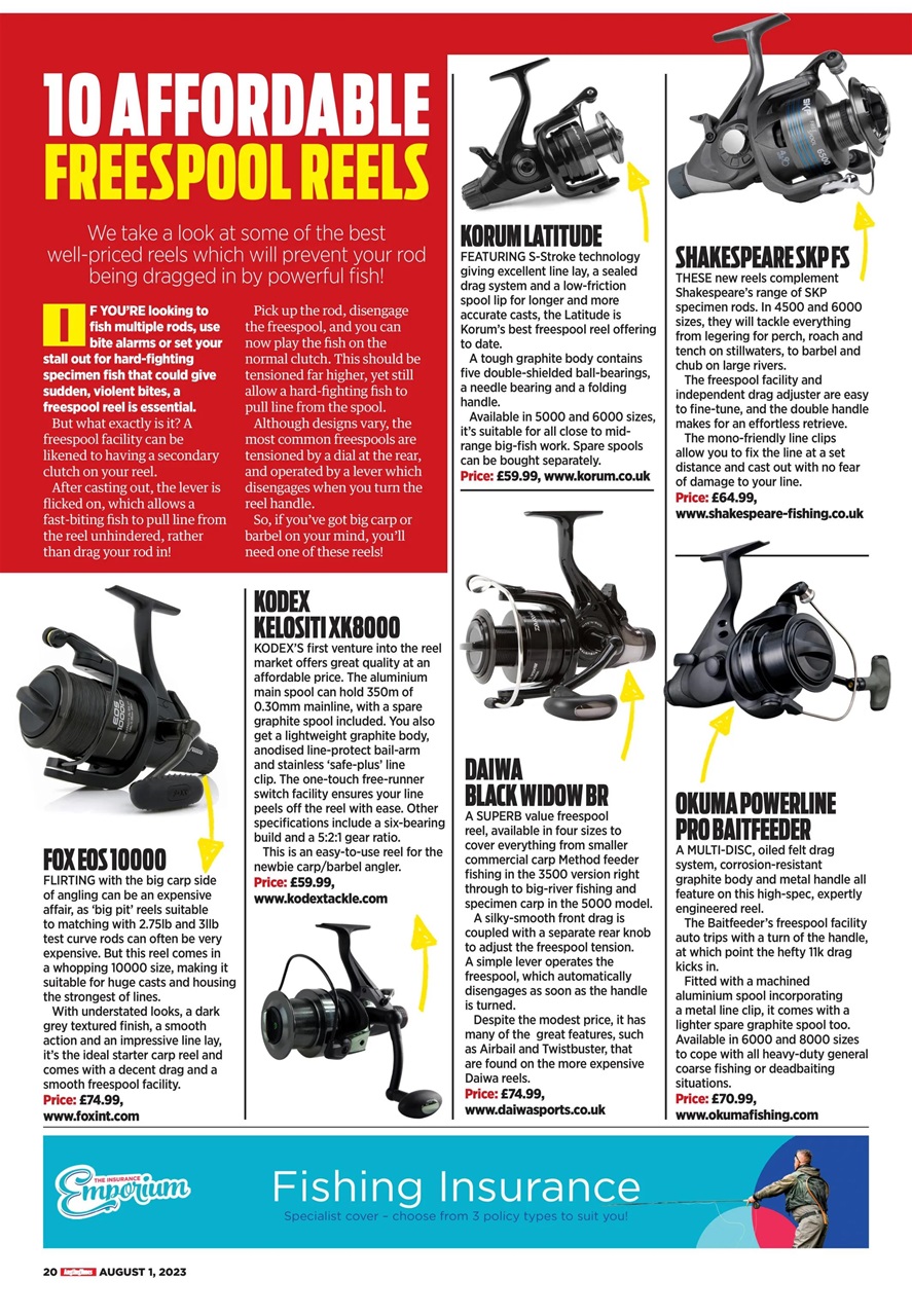 Angling Times Preview Pages