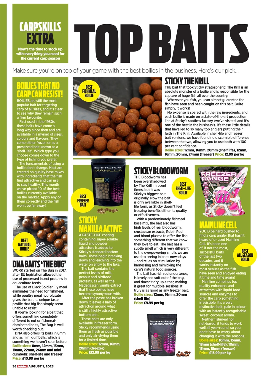 Angling Times Preview Pages