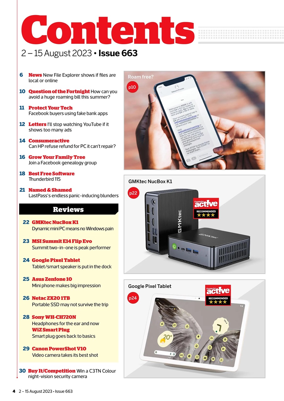 Computer Active Preview Pages