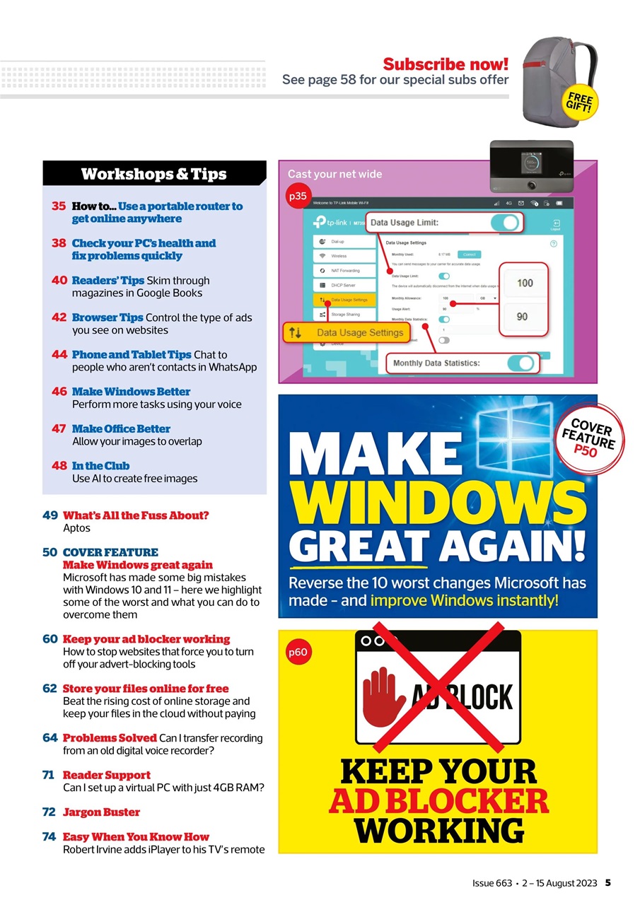 Computer Active Preview Pages