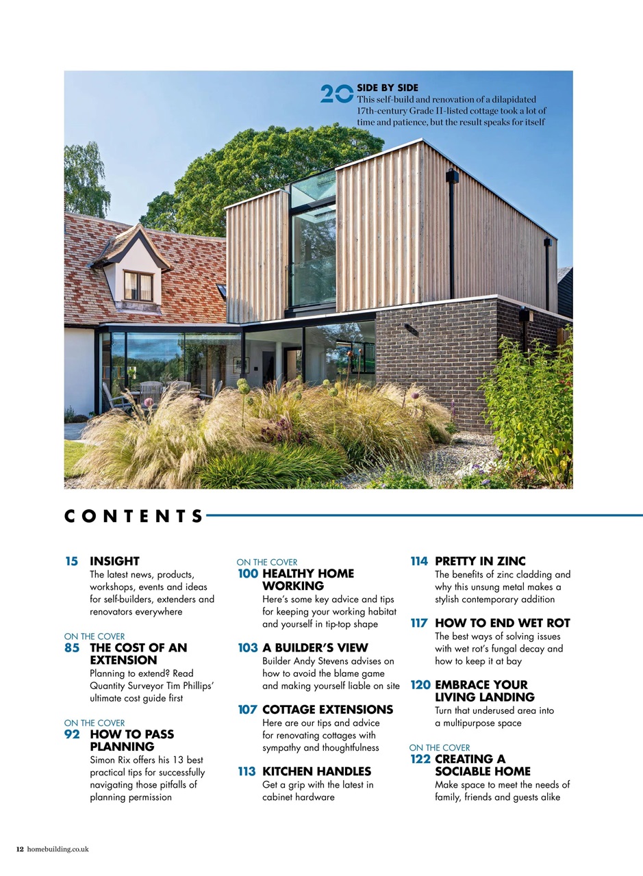 Homebuilding & Renovating Magazine Preview Pages