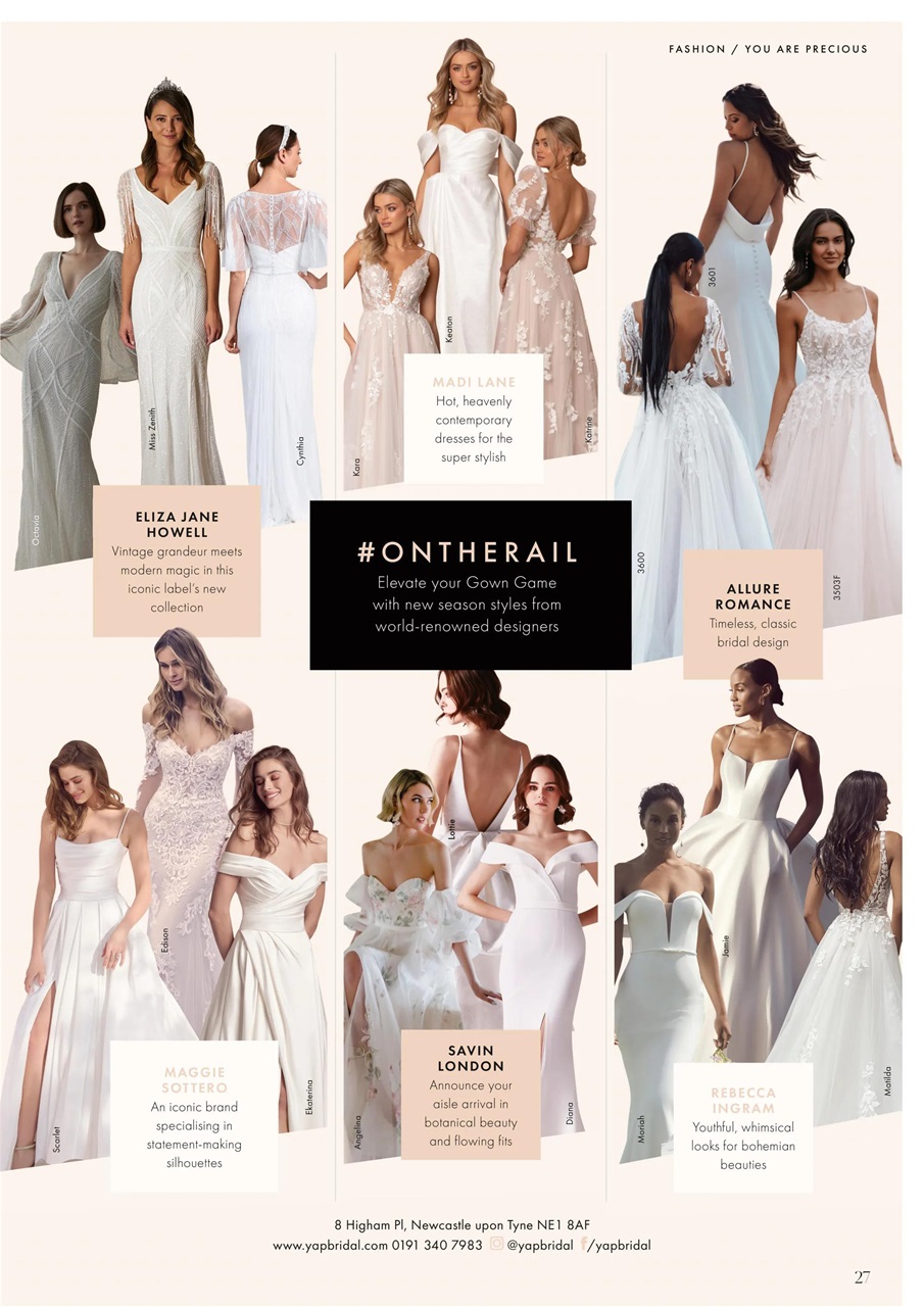 Belle Bridal Magazine Preview Pages