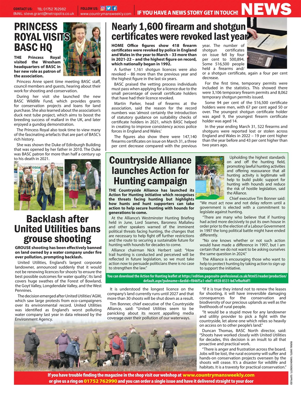 Countryman's Weekly Preview Pages